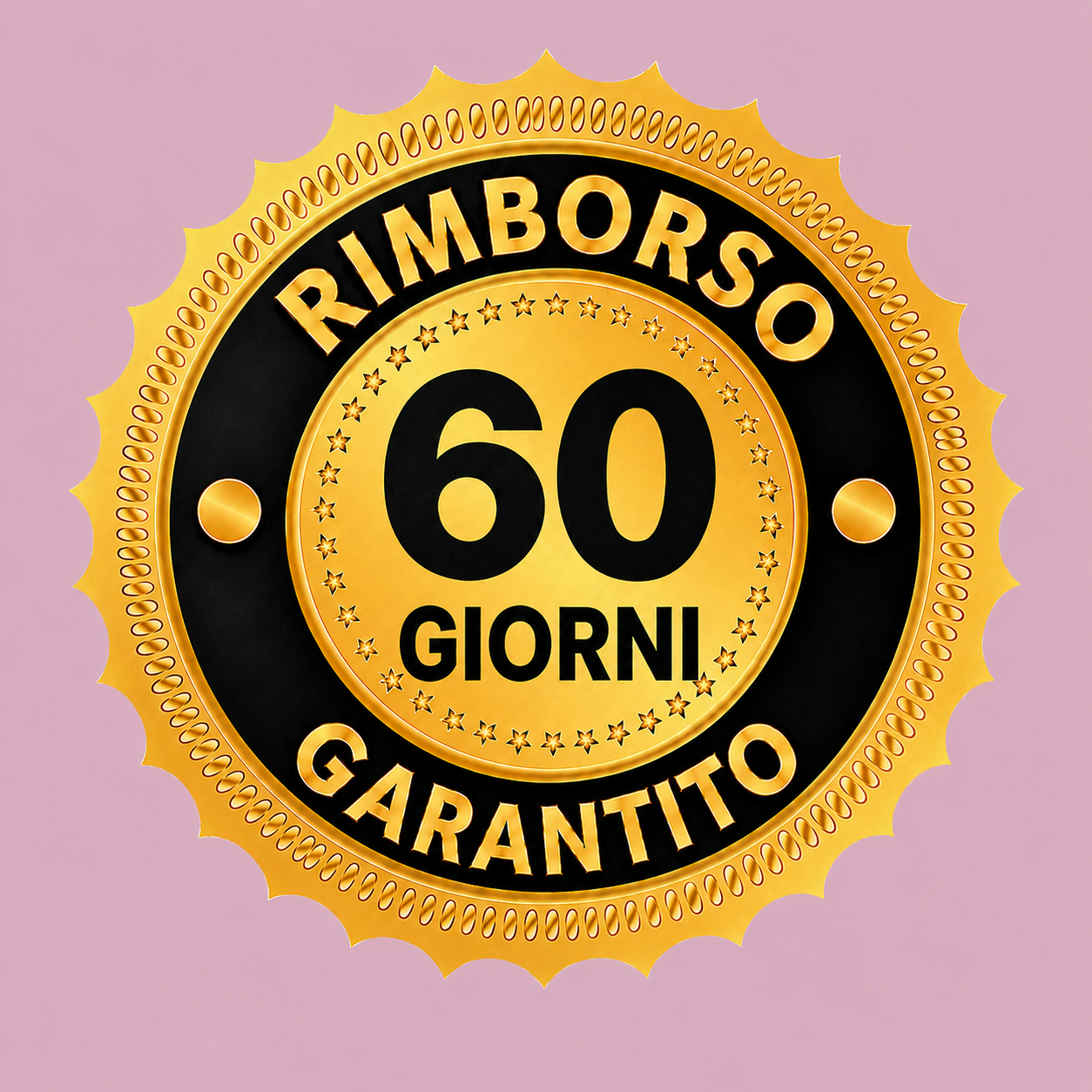 Rimborso garantito 60 giorni